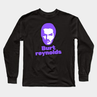 Burt reynolds ||| 70s sliced style Long Sleeve T-Shirt